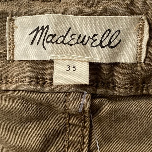 Madewell Curvy Stovepipe Fatigue Pants Tencel Lyocell Edition NWT - Picture 11 of 15